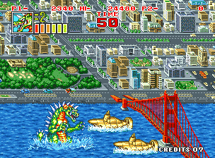 King of the Monsters 2 screenshot 5 for Neo Geo